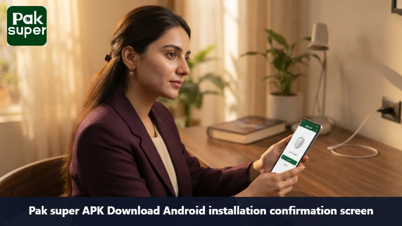 Pak super APK Download Android installation confirmation screen